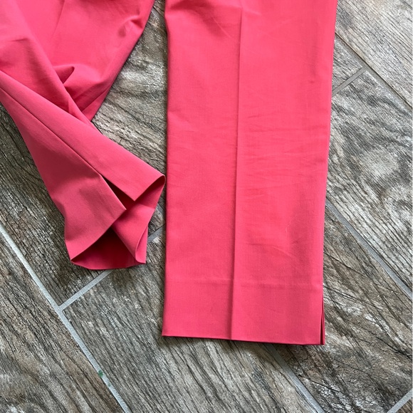Lafayette 148 New York Cropped Bleecker, Pink, Women’s Work Wear Size 6 - Picture 13 of 14